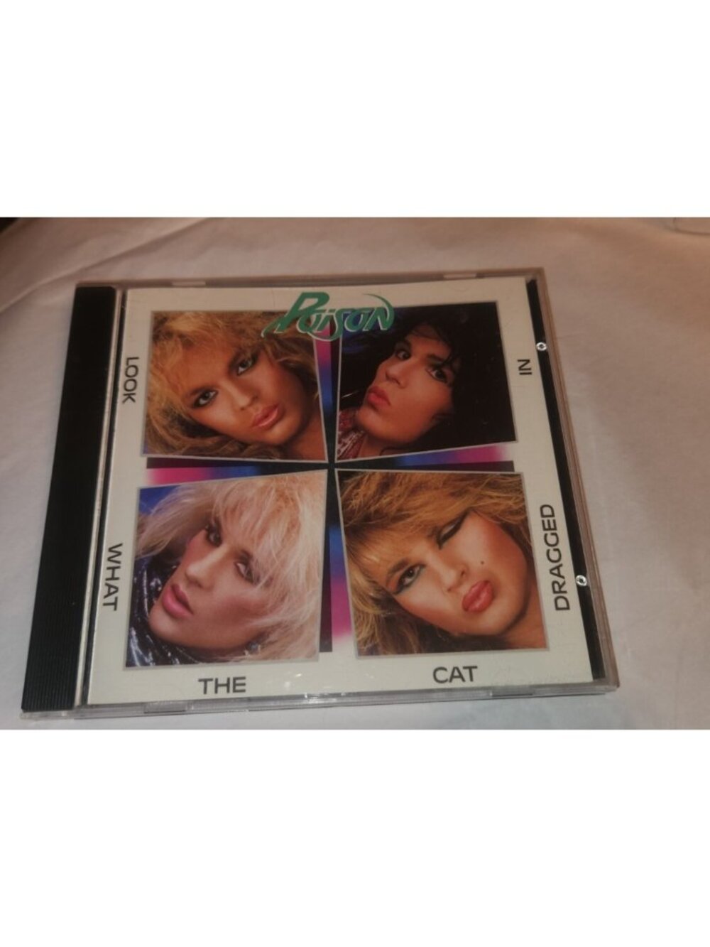 POISON cd LOOK WHAT THE CAT DRAGGED IN bmg issue